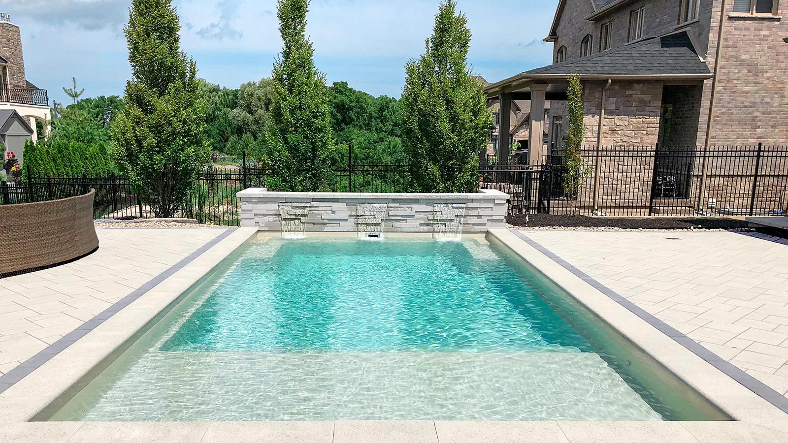DiamondSand_Hero A Leisure Pool in Diamond Sand color